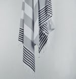 Sultan - Black – Фута (пешкир за плажа)