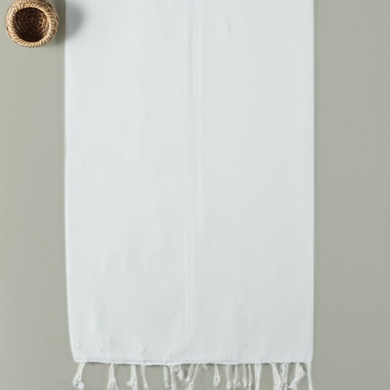 Sultan - White – Фута (пешкир за плажа)