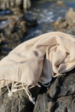 Retro - Beige (90 x 175) – Фута (пешкир за плажа) - Image 3