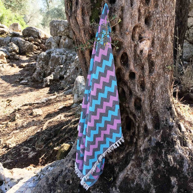 Rapsodi - Purple – Фута (пешкир за плажа)