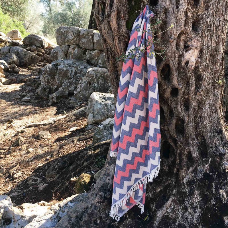 Rapsodi - Red – Фута (пешкир за плажа)