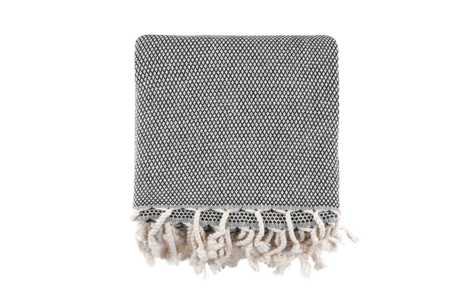 Likya - Black – Фута (пешкир за плажа) - Image 6