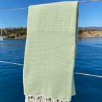 Likya - Walnut Green – Фута (пешкир за плажа)