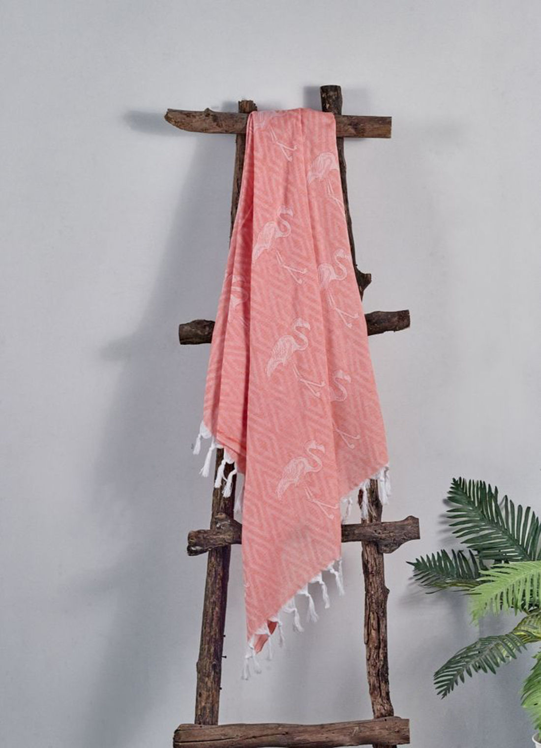 192DCH163220-201.jpg Flamingo - Salmon – Фута (пешкир за плажа) - Image 1