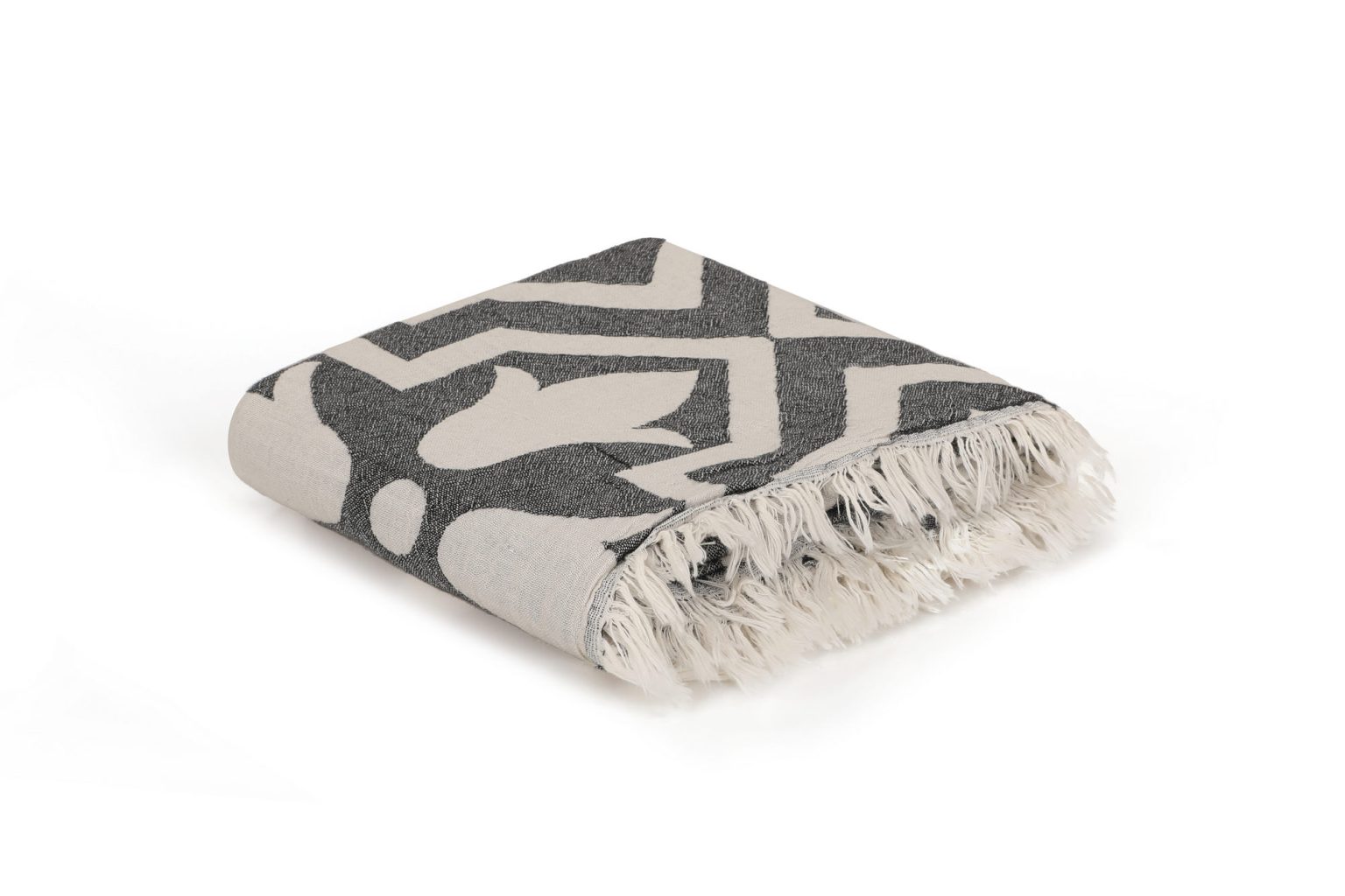 Lalezar - Black – Фута (пешкир за плажа) - Image 4