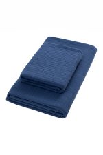 Muslin - Navy Blue – Комплет пешкири (2 парчиња) - Image 4