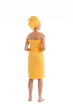 Waffle - Yellow – Комплет пешкири (2 парчиња) - Image 2