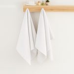 Soho - White – Комплет крпи за капење (2 парчиња)