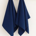 Soho - Navy Blue – Комплет крпи за капење (2 парчиња)