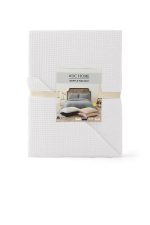 Waffle - White – Дупли пике прекривач - Image 3