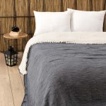 Muslin - Anthracite – Дупли Муслин прекривач