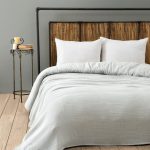 Muslin - Grey (220 x 250) – Дупли Муслин прекривач