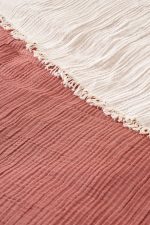 Muslin - Tile Red (170 x 250) v2 – Единечен Муслин прекривач - Image 2