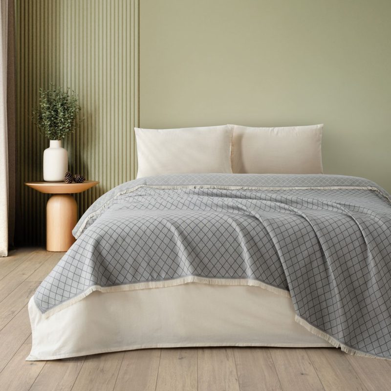 Lapis - Grey – Дупли пике прекривач