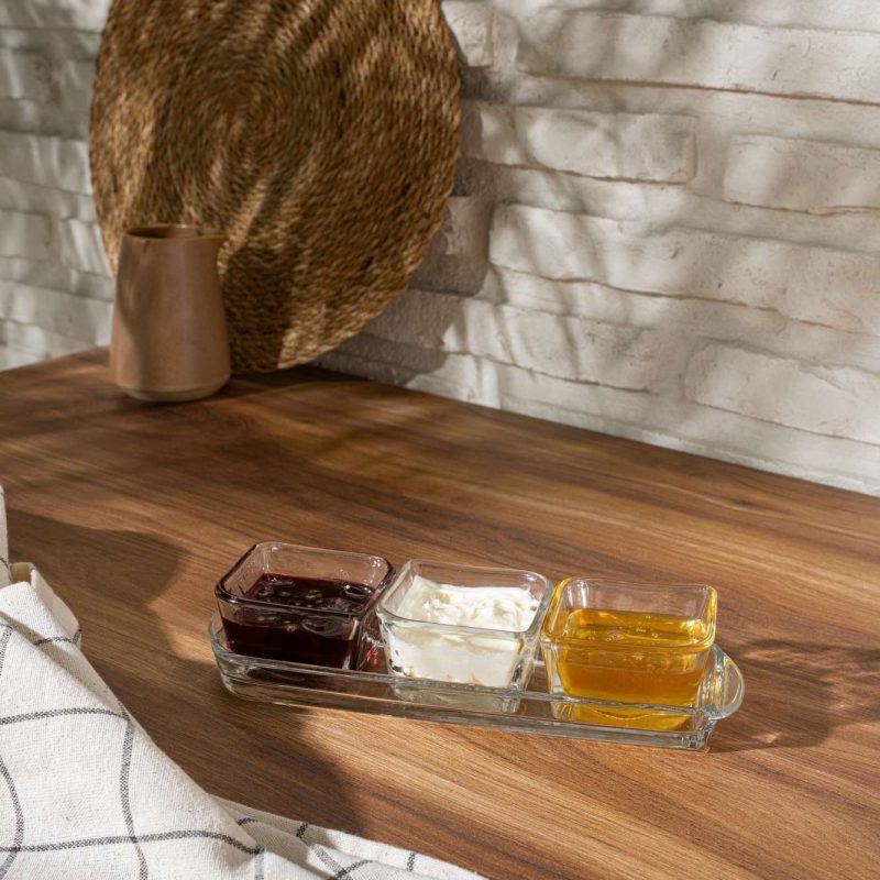 PR1278GCL – Комплет чинии за сос (4 парчиња)