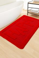 Happy - Red – Патосник за бања - Image 2