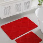 Cizgili - Red – Патосници за бања (2 парчиња)