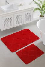 Cizgili - Red – Патосници за бања (2 парчиња)