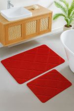 Cizgili - Red – Патосници за бања (2 парчиња) - Image 2