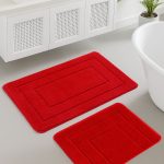 Cerceve - Red – Патосници за бања (2 парчиња)