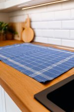 Juno - Blue, White – Комплет кујнски крпи (10 парчиња) - Image 3