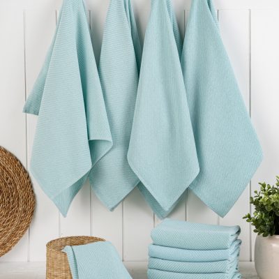 Eloise - Mint – Комплет кујнски крпи (10 парчиња)