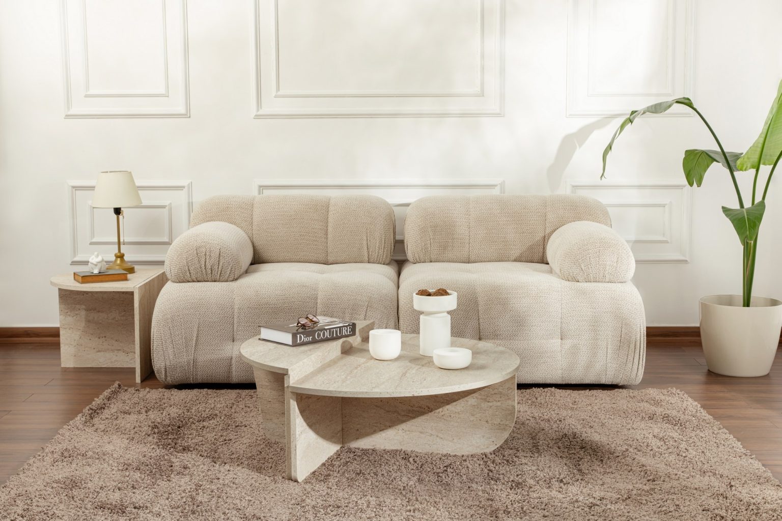 Orion - Travertine – Маса за кафе - Image 2