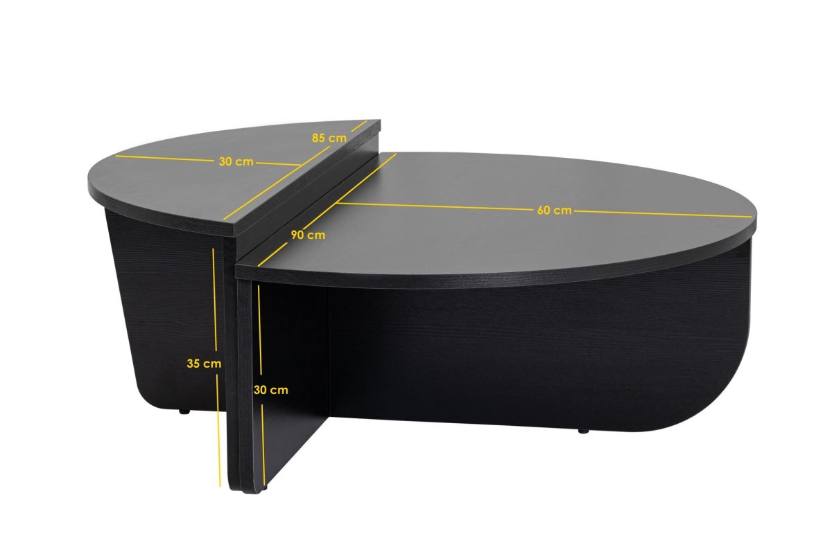 Orion - Wood, Black V2 – Маса за кафе - Image 10