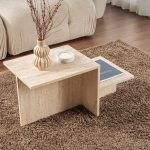 Harmony - Travertine – Маса за кафе