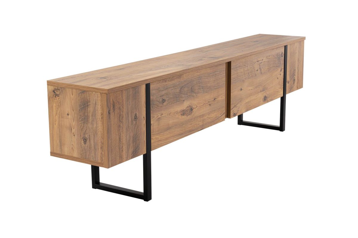 Serenity - Atlantic Pine, Black – ТВ комода - Image 10