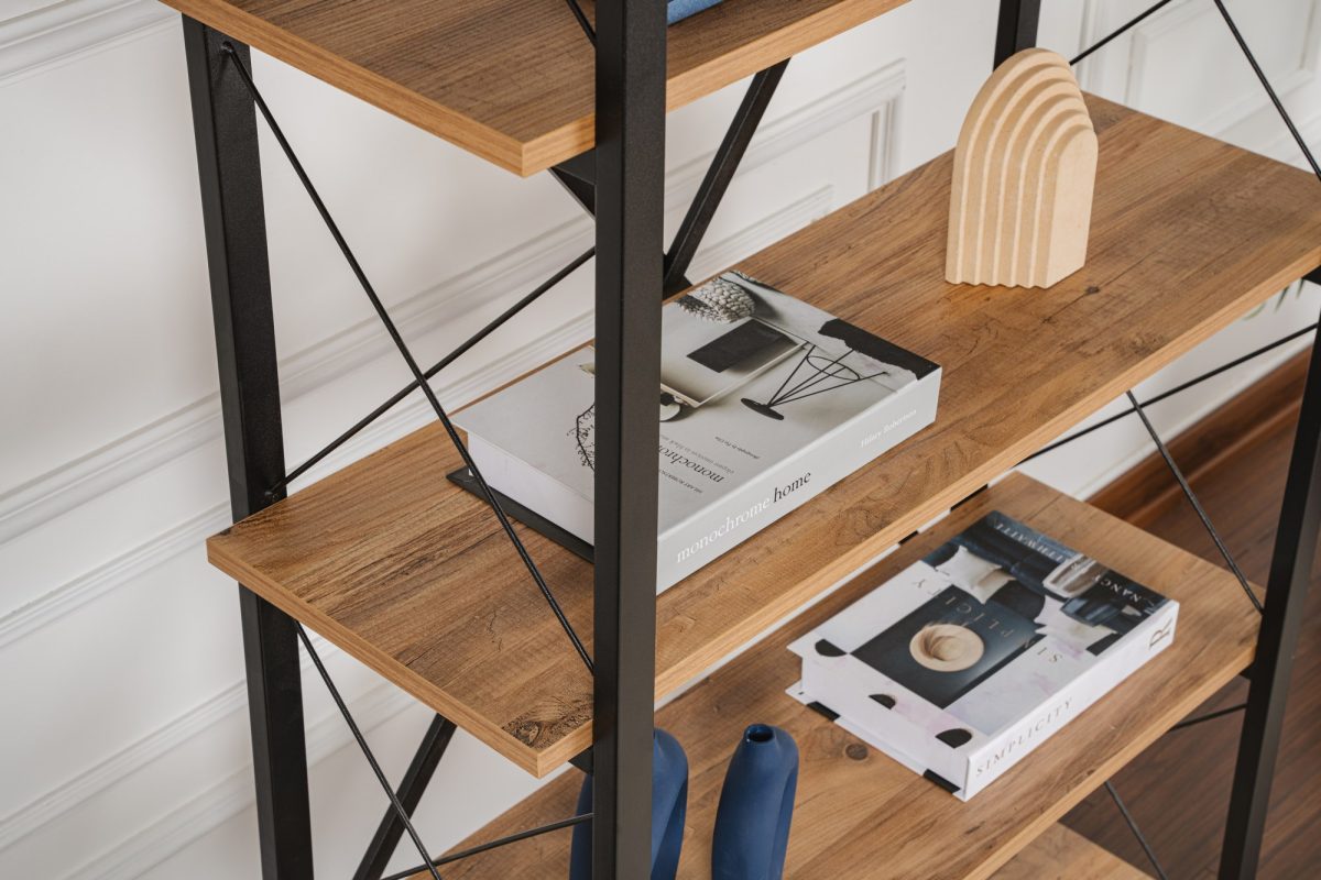 Elysian - Atlantic Pine, Black – Полица за книги - Image 4