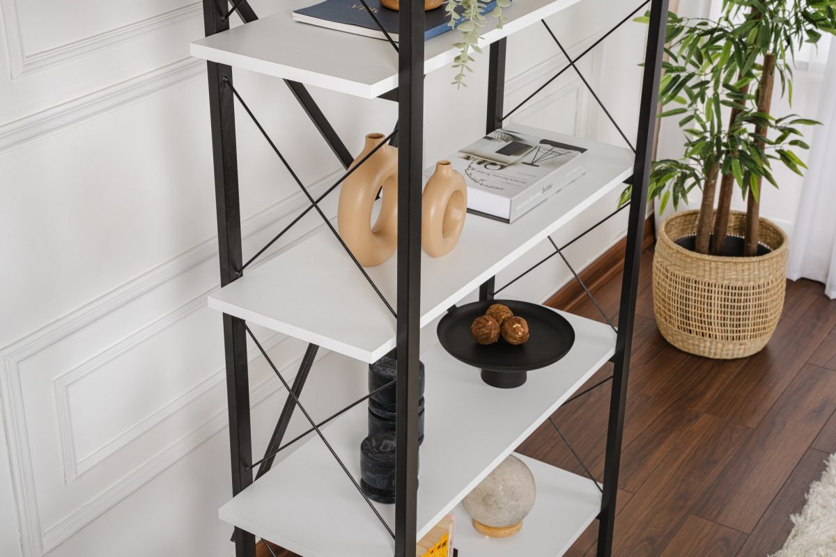 Elysian - White, Black – Полица за книги - Image 3