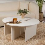 Moira - Wood White – Маса за кафе