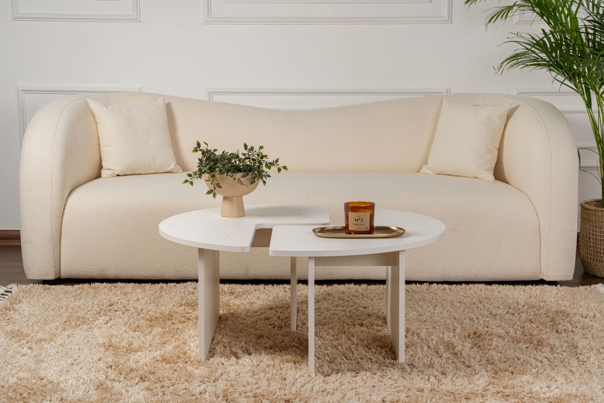 Moira - Wood White – Маса за кафе - Image 2