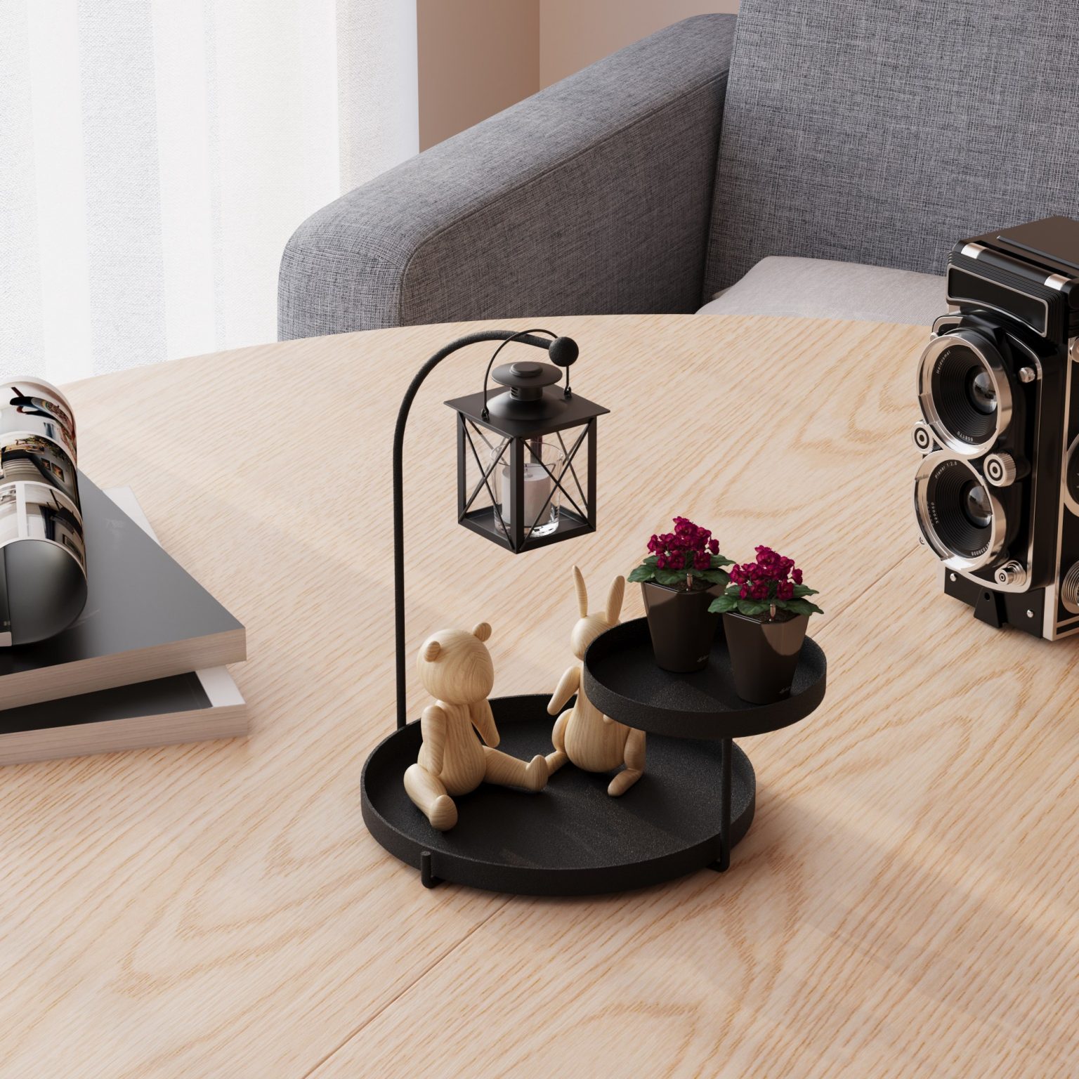 Knıdos - Black – Декоративен метален додаток - Image 4