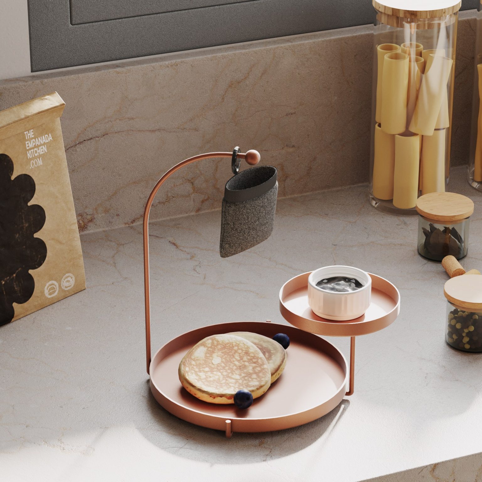 Knıdos-A - Copper – Декоративен метален додаток - Image 3