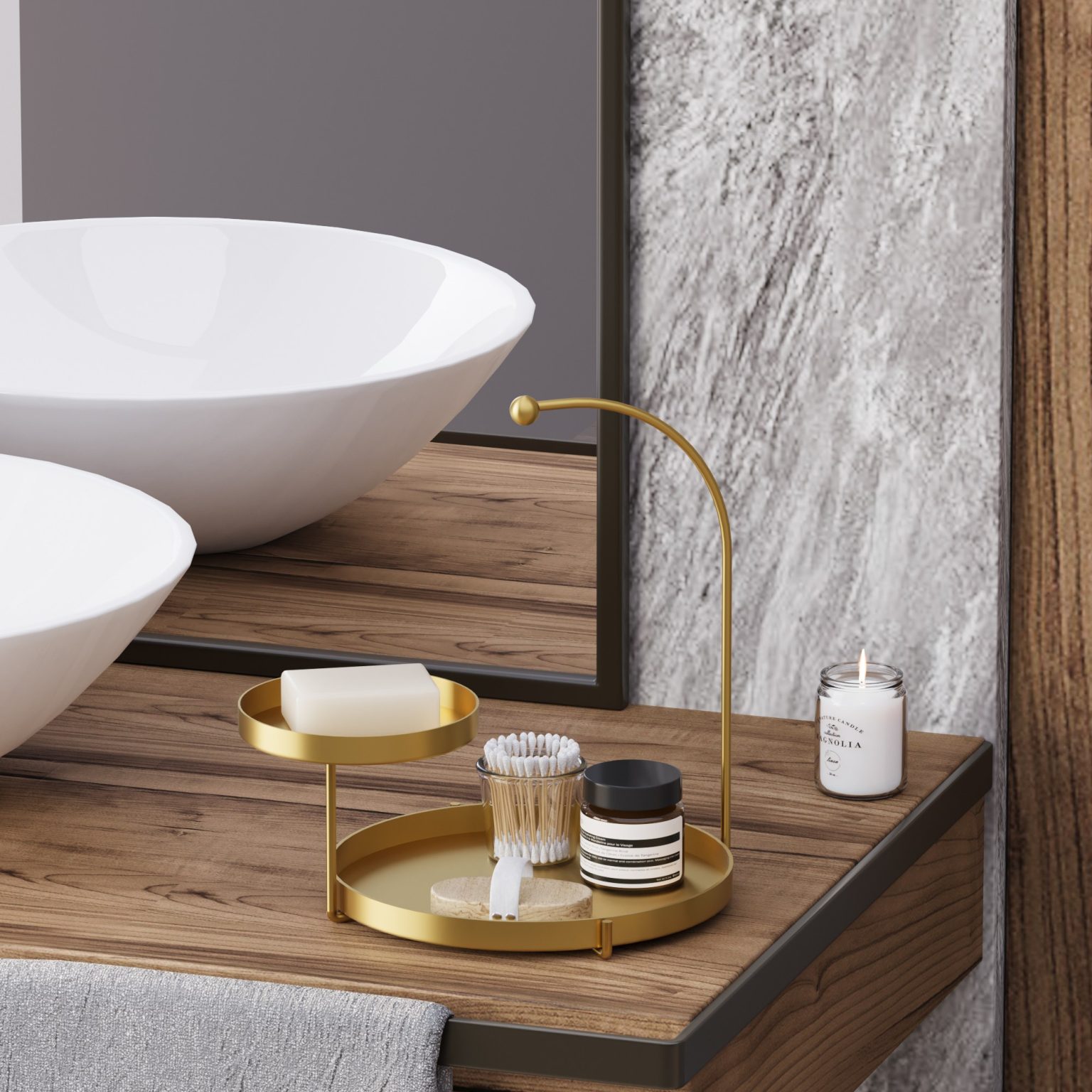 Knıdos-B - Gold – Декоративен метален додаток - Image 3