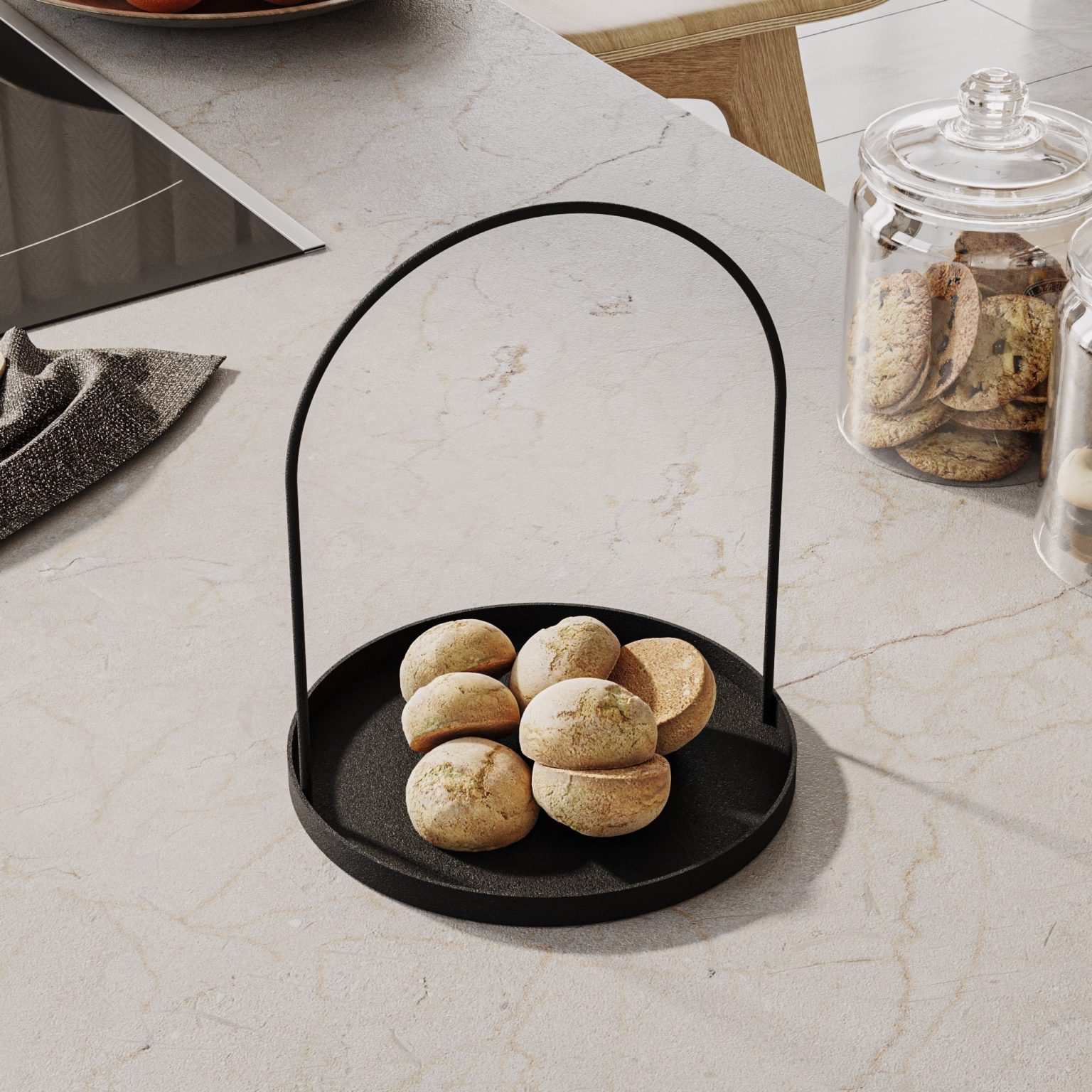 Kos - Black – Декоративен метален додаток - Image 3