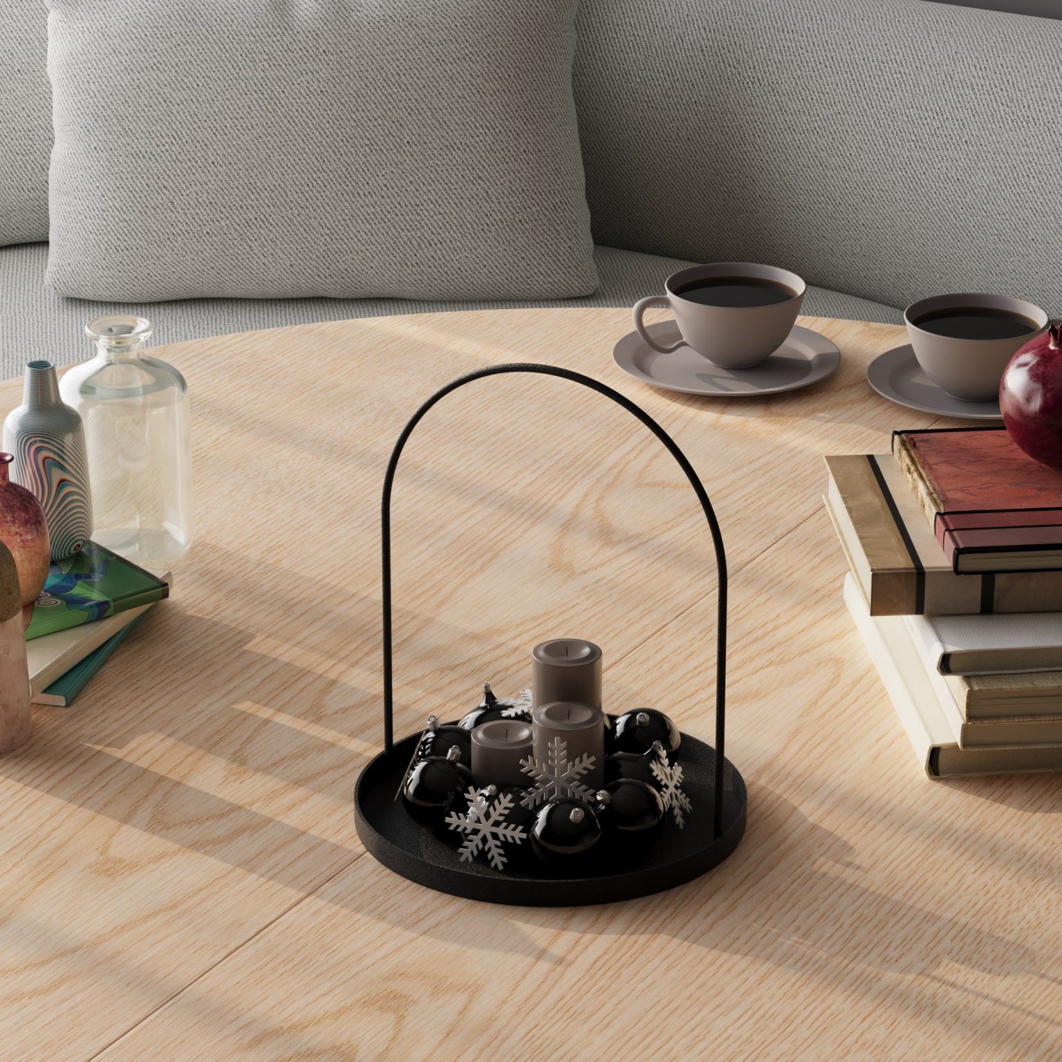 Kos - Black – Декоративен метален додаток - Image 4