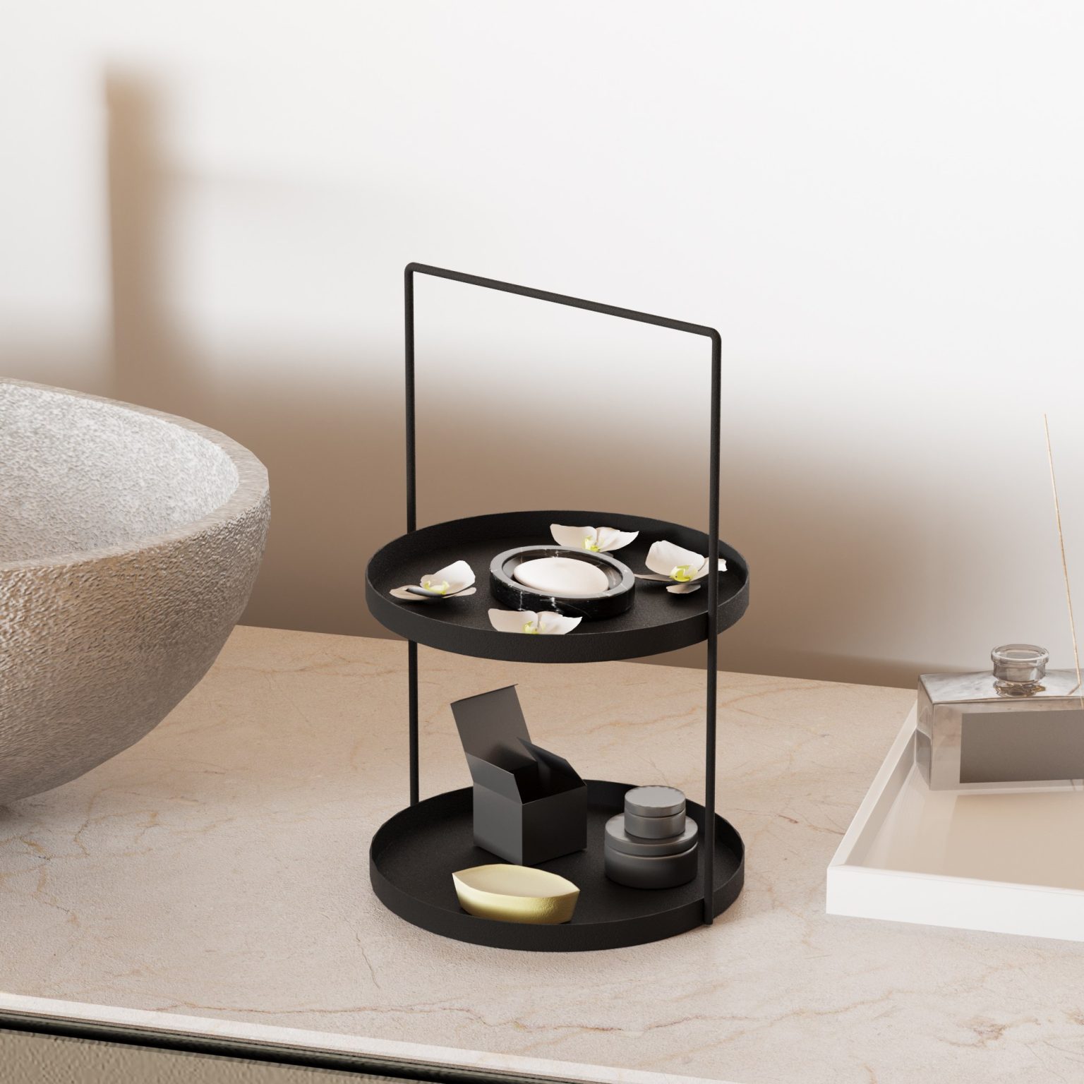 Tılos - Black – Декоративен метален додаток - Image 3