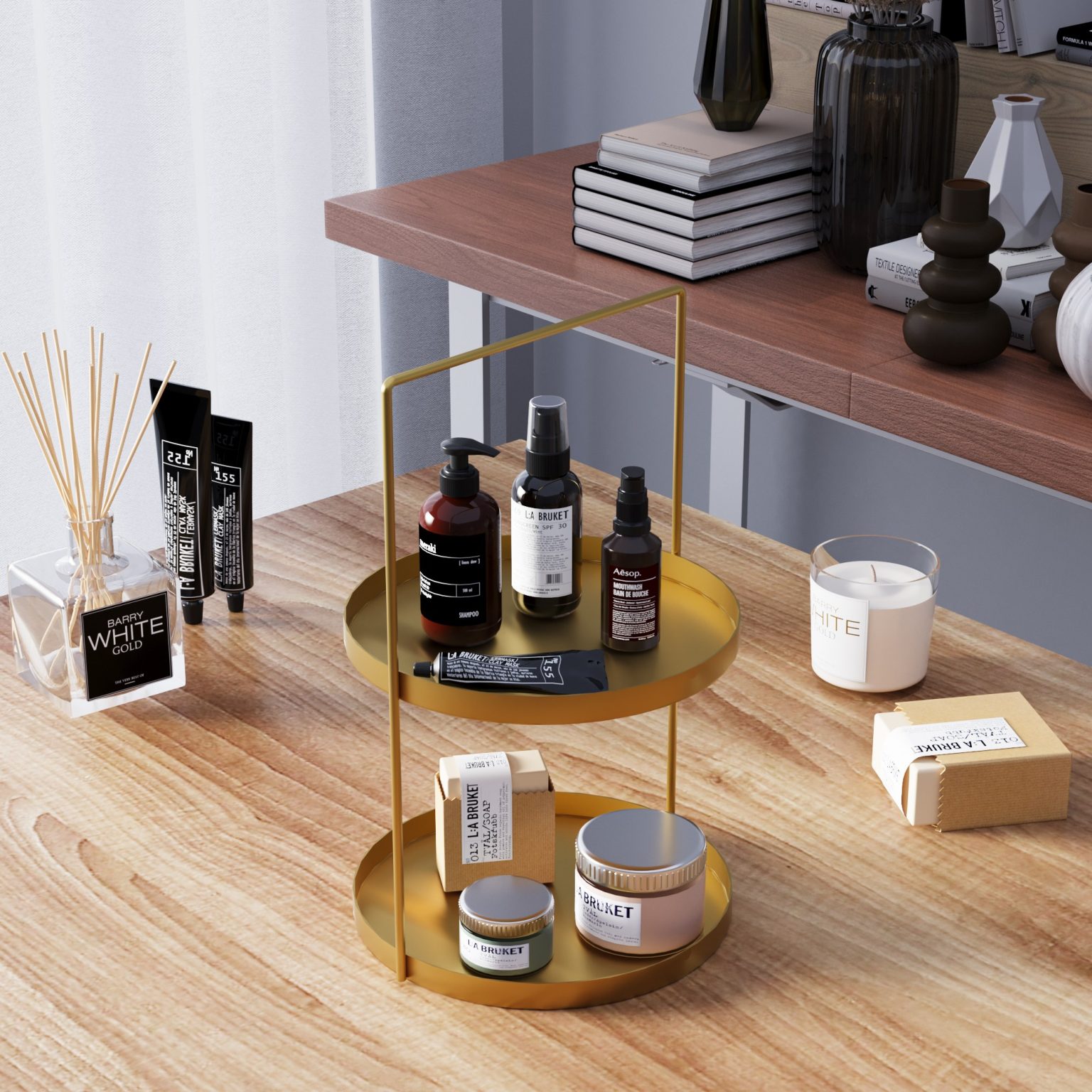 Tılos-B - Gold – Декоративен метален додаток - Image 2