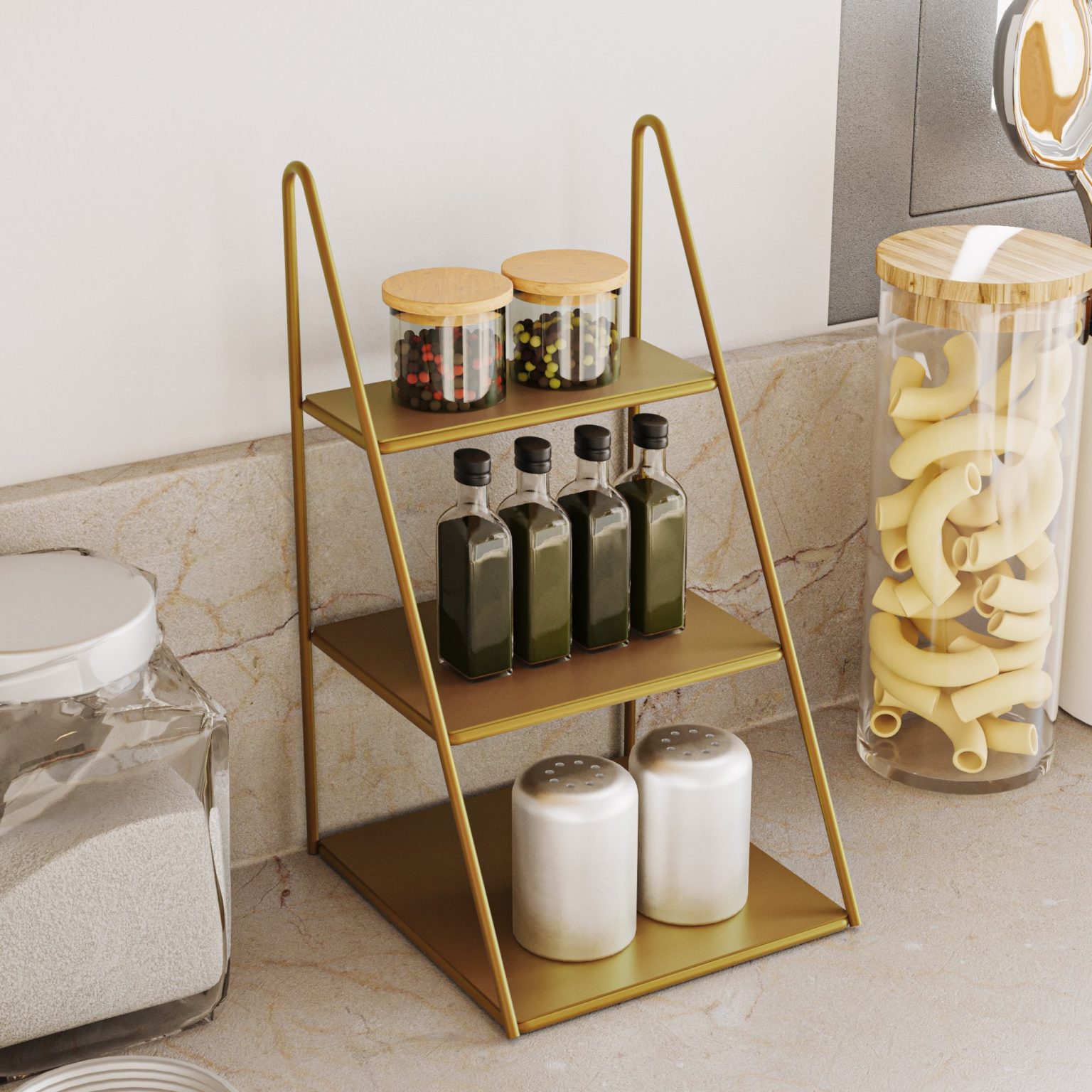 Kalımnos-B - Gold – Декоративен метален додаток - Image 3