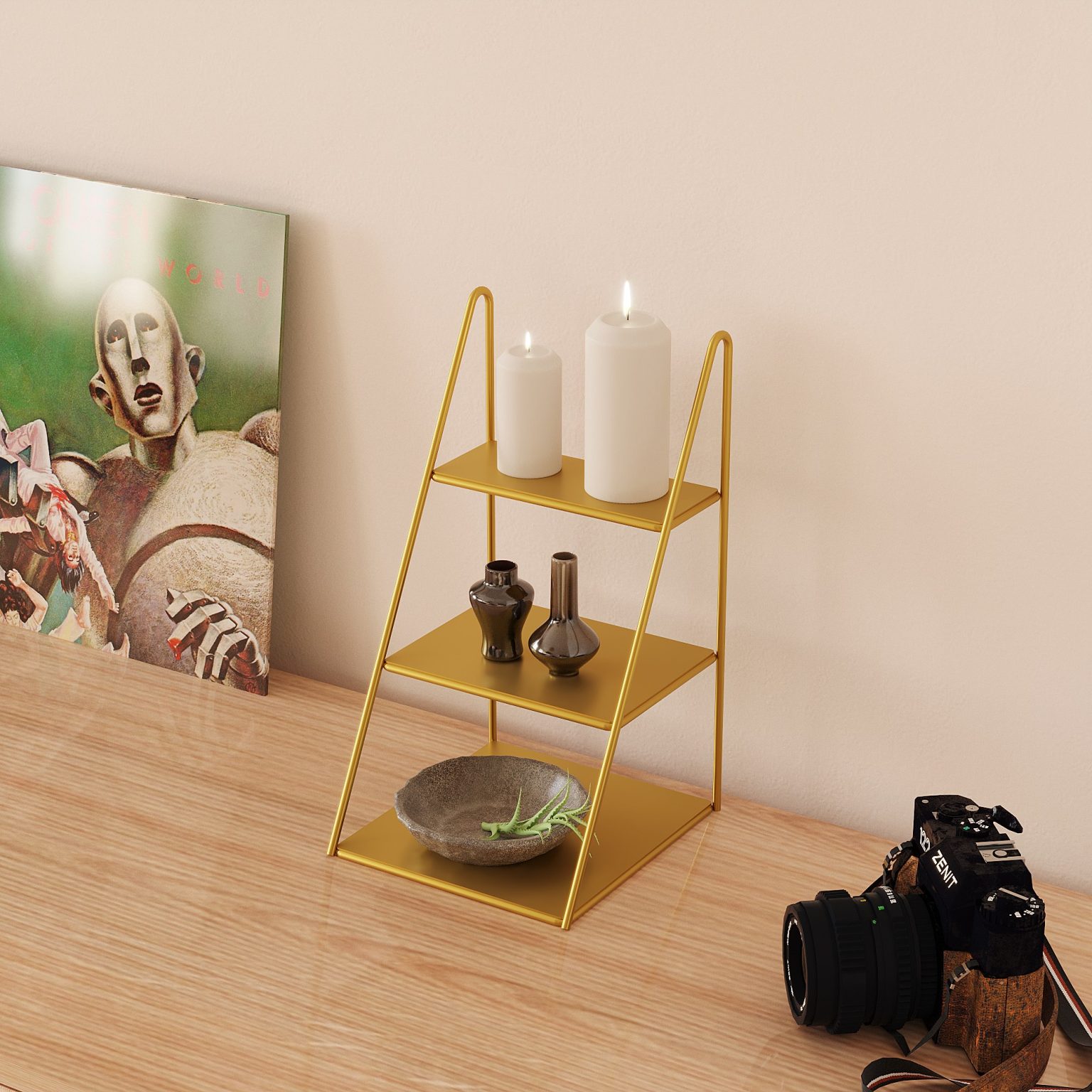 Kalımnos-B - Gold – Декоративен метален додаток - Image 4