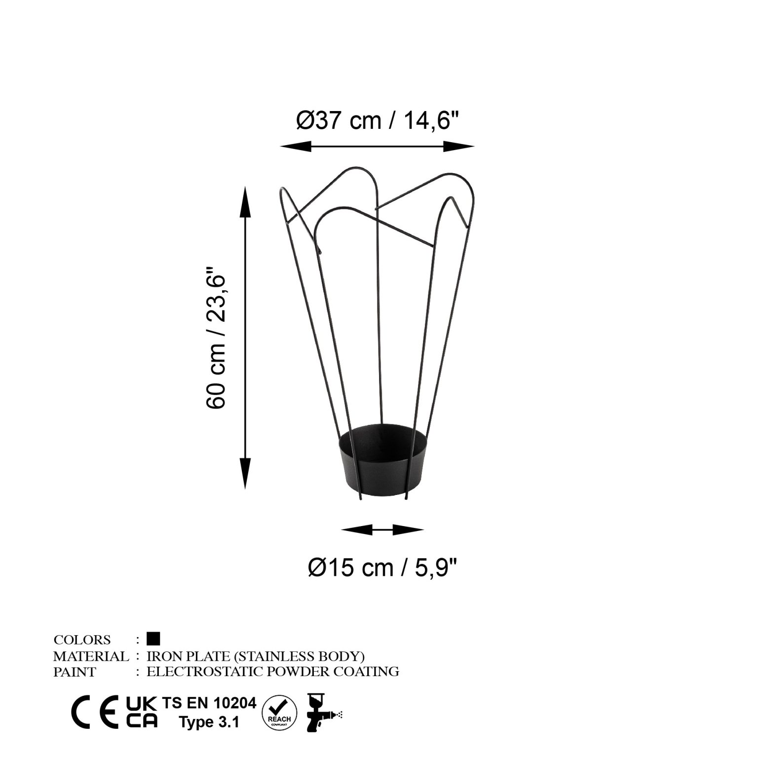 GED-016 – Декоративен метален додаток - Image 6