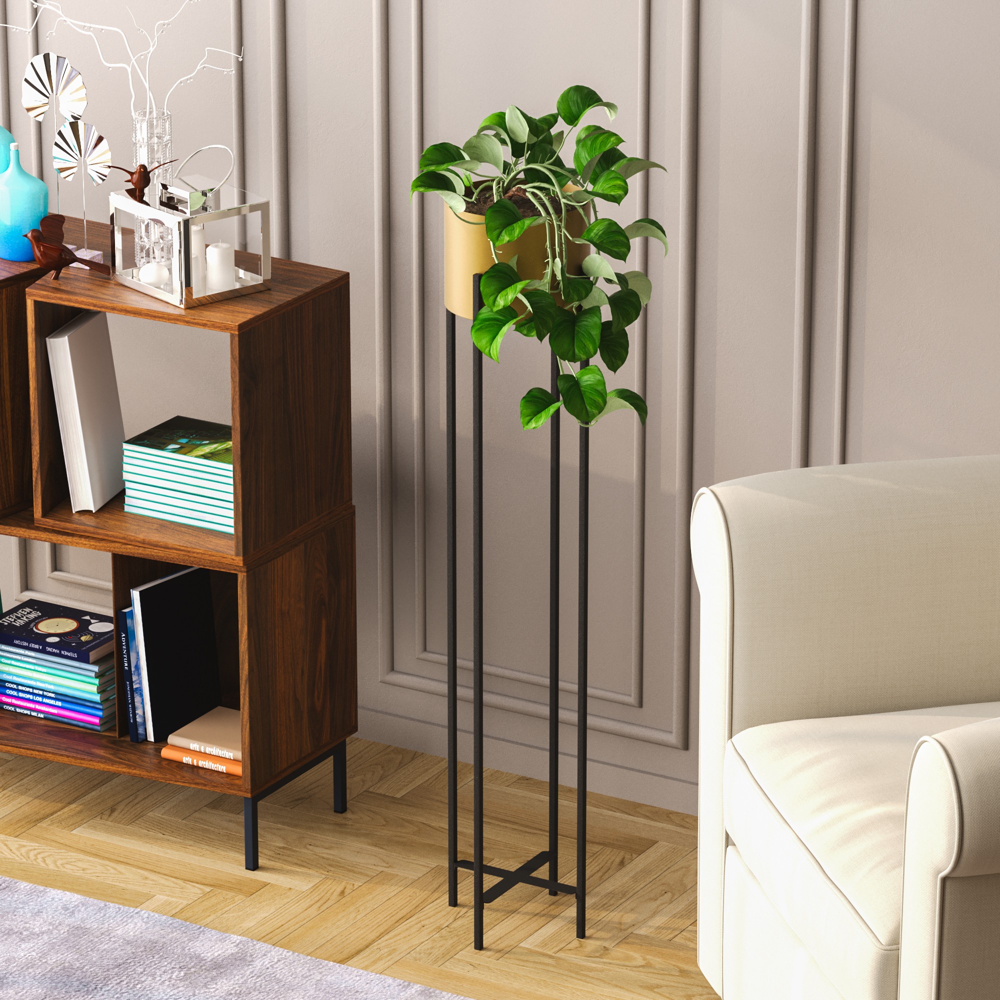 247HFM118920-201.jpg GED-024-A – Декоративна саксија - Image 1