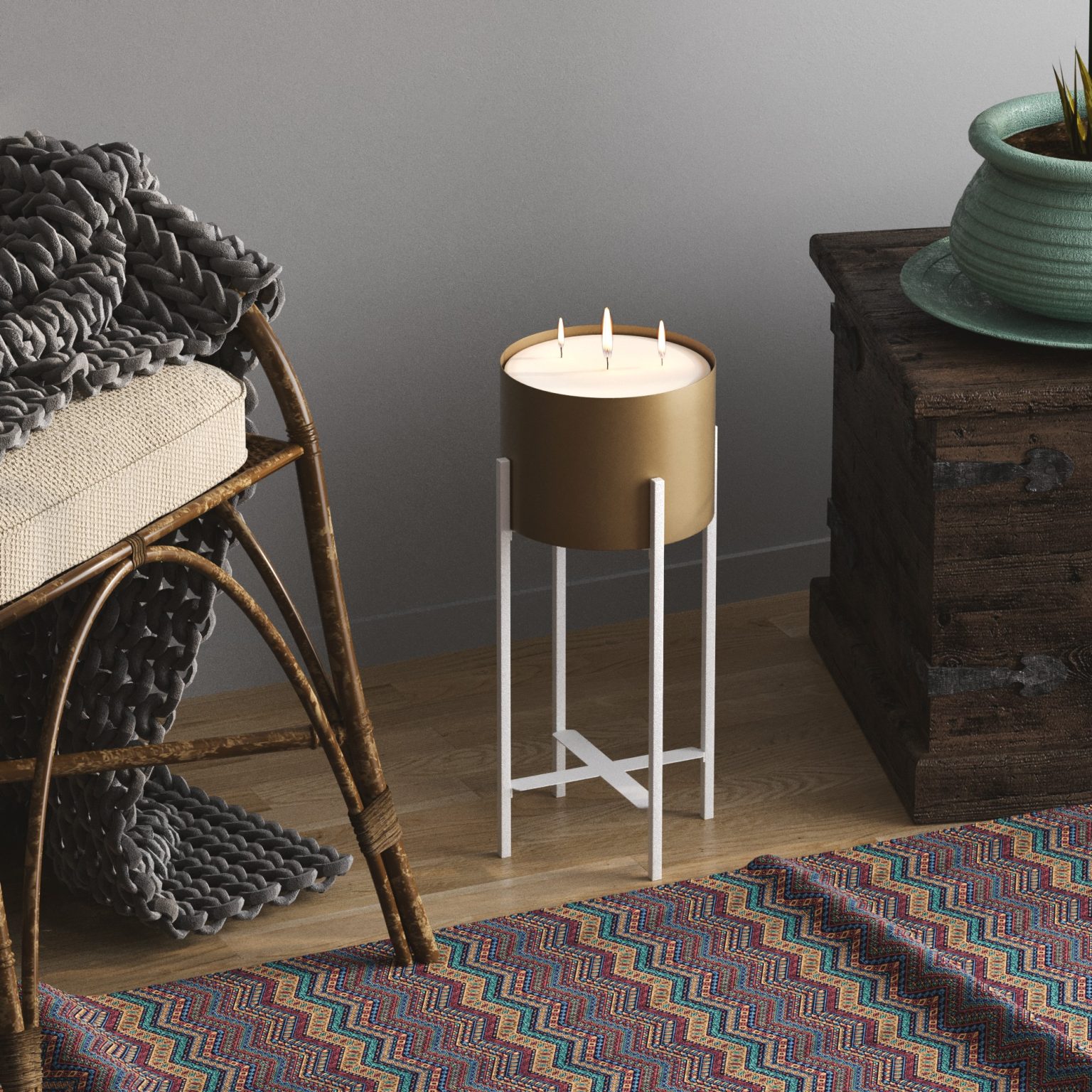 GED-026-C – Декоративна саксија - Image 3