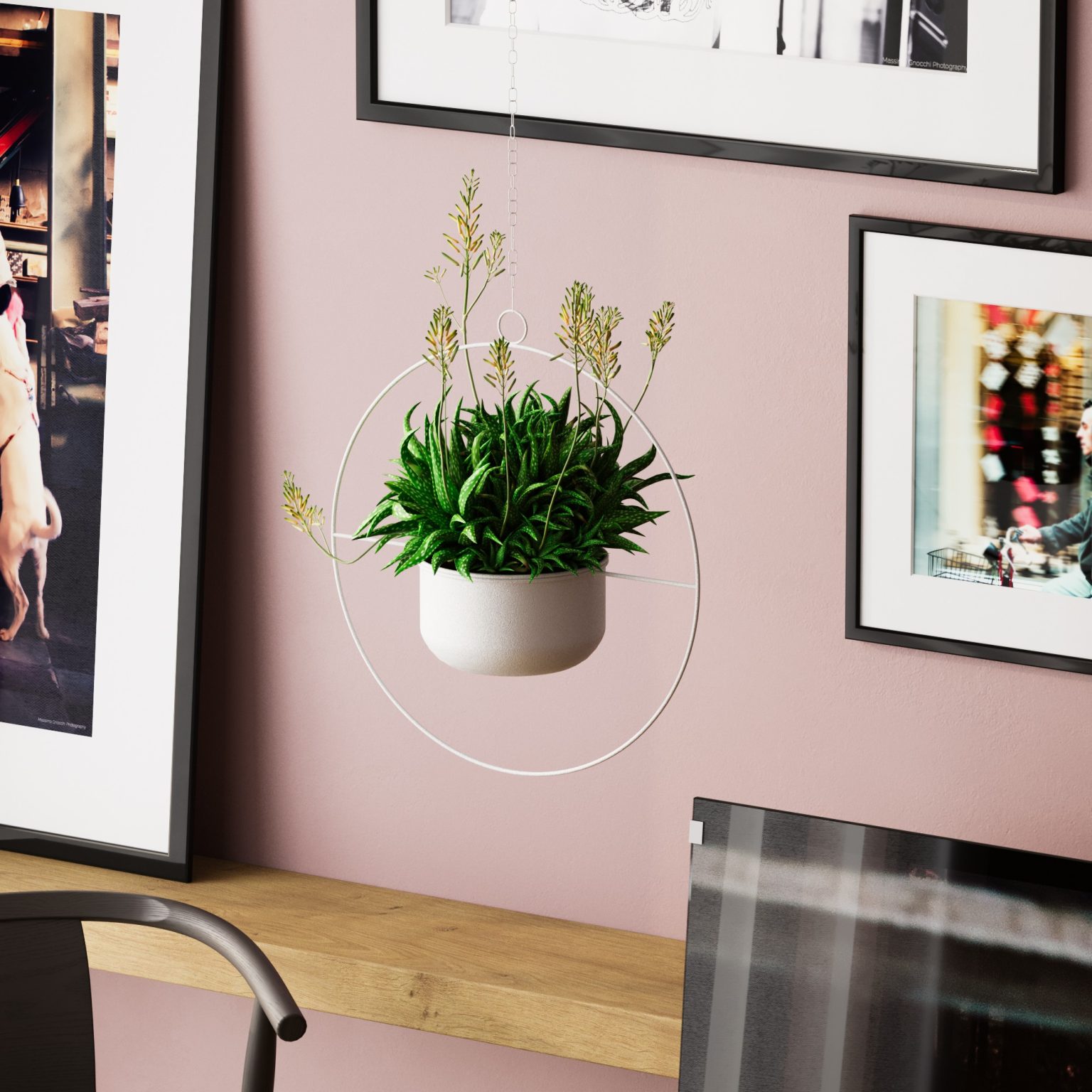 Payanda - White – Декоративна саксија - Image 2