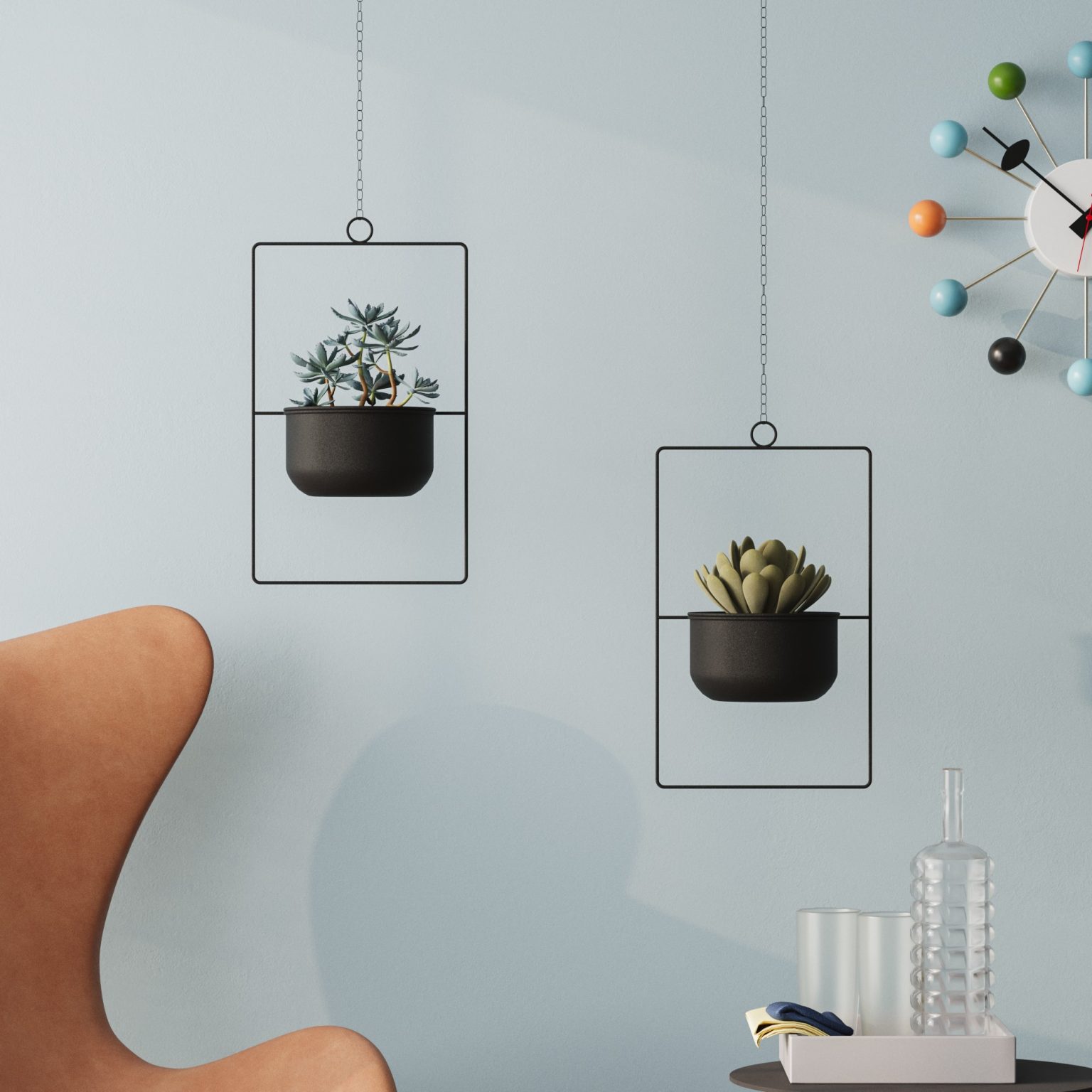 Parapet - Black – Декоративна саксија - Image 4