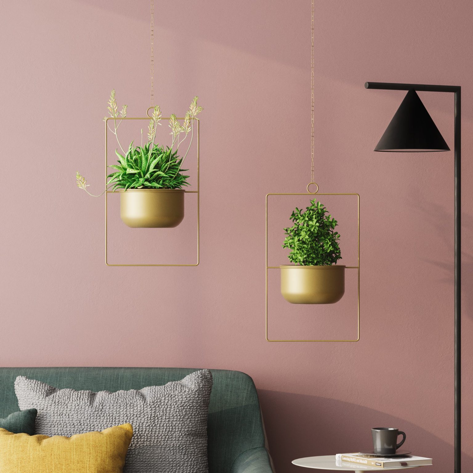 Parapet - Gold – Декоративна саксија - Image 4