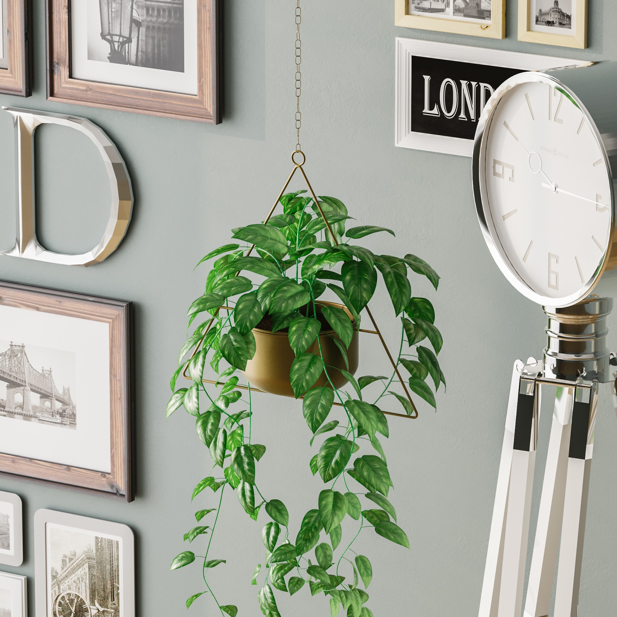 247HFM121420-201.jpg Harpusta - Gold – Декоративна саксија - Image 1